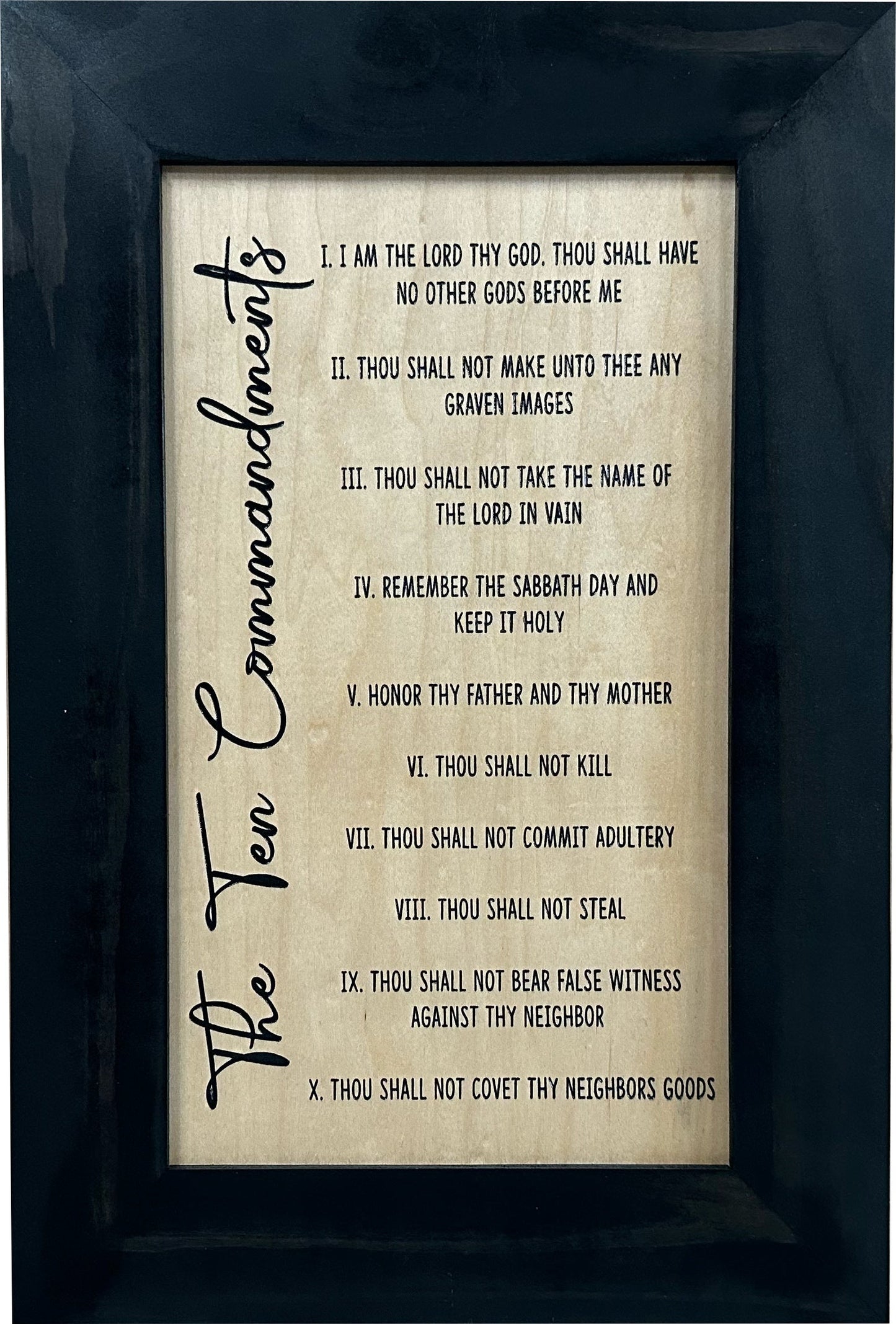 The Ten Commandments