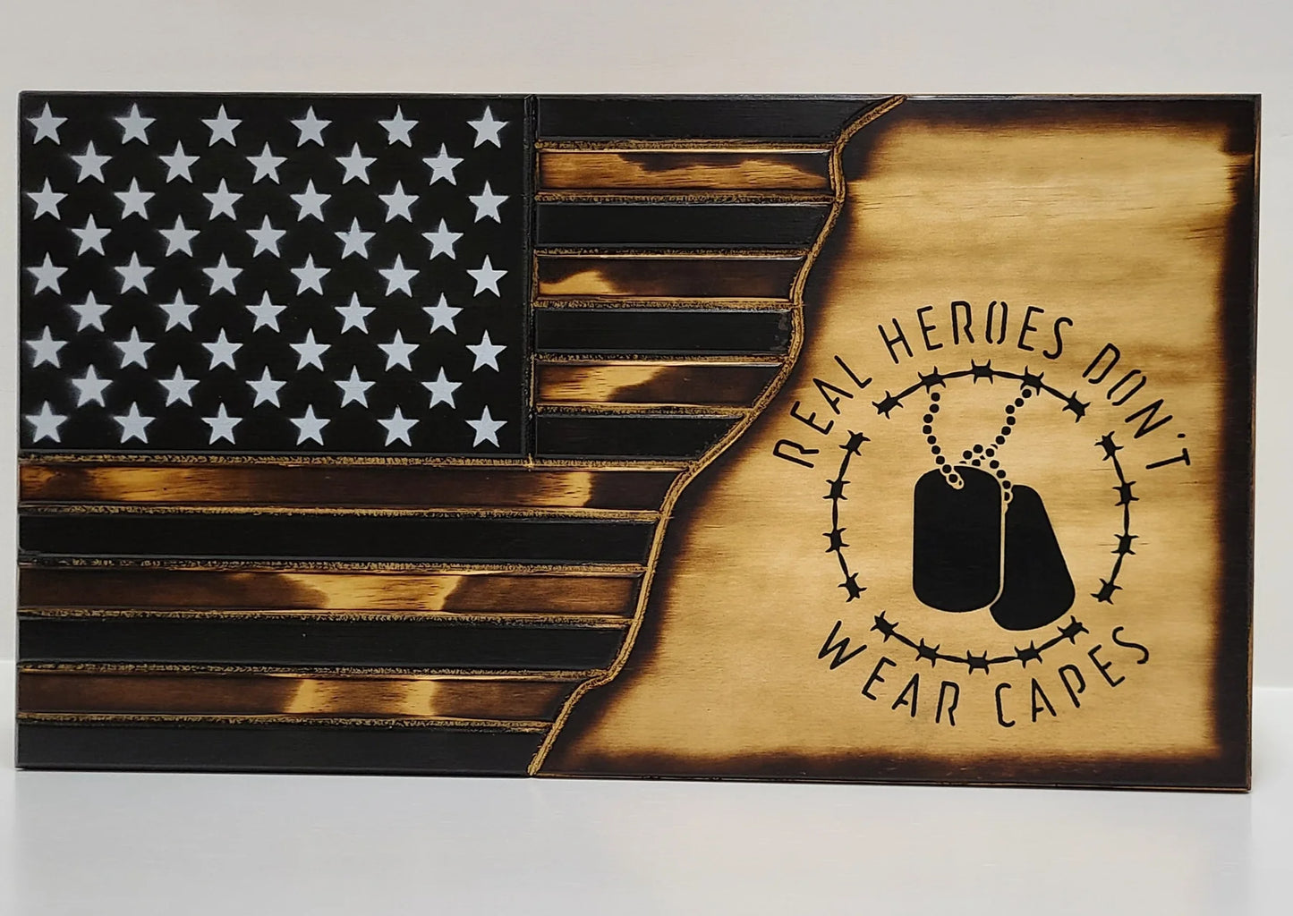 Deluxe 3-Compartment Gun Concealment Case – American Flag Designs