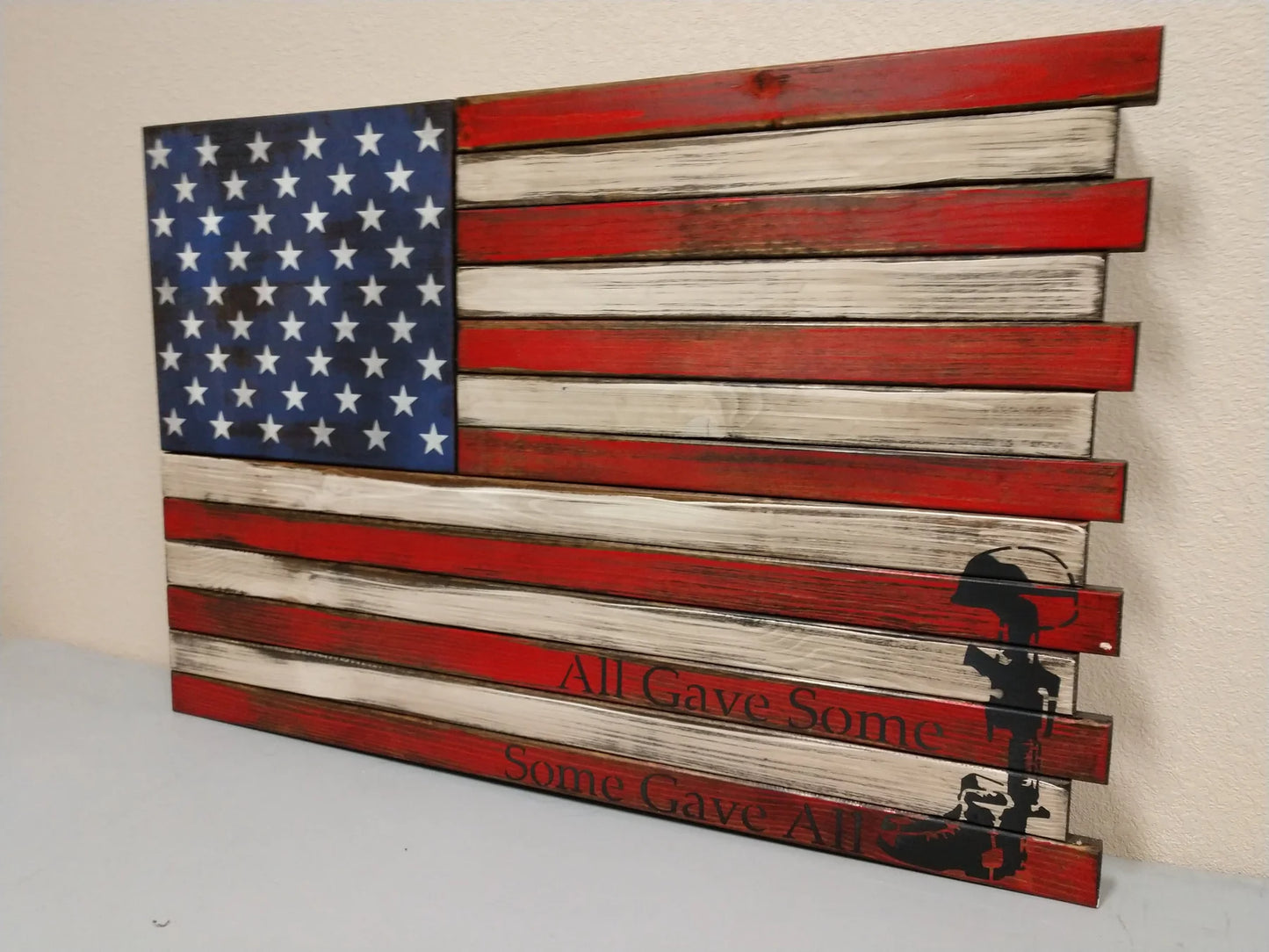 Deluxe 3-Compartment Gun Concealment Case – American Flag Designs