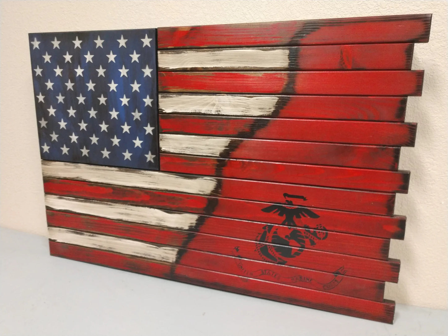 Premium Dual-Compartment Gun Case – Half Flag & Logo Design