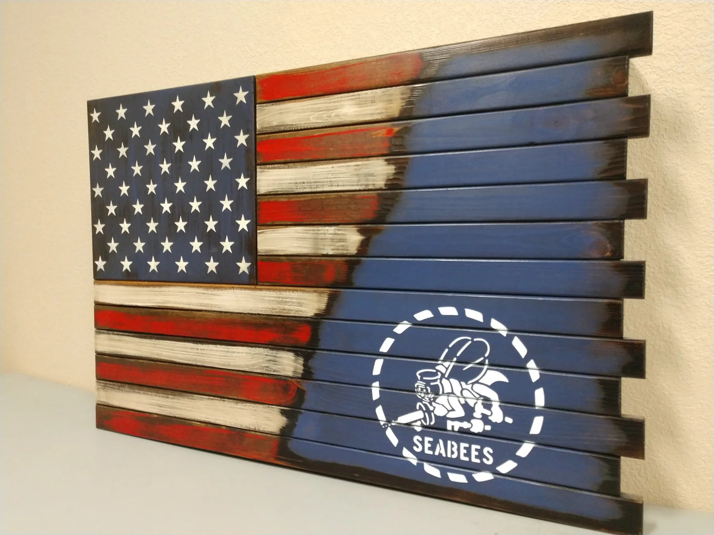 Premium Dual-Compartment Gun Case – Half Flag & Logo Design