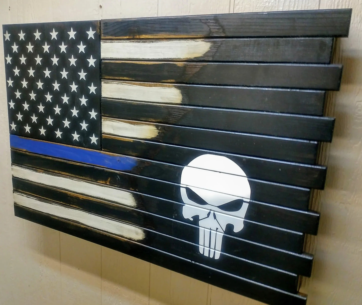 Premium Dual-Compartment Gun Case – Half Flag & Logo Design