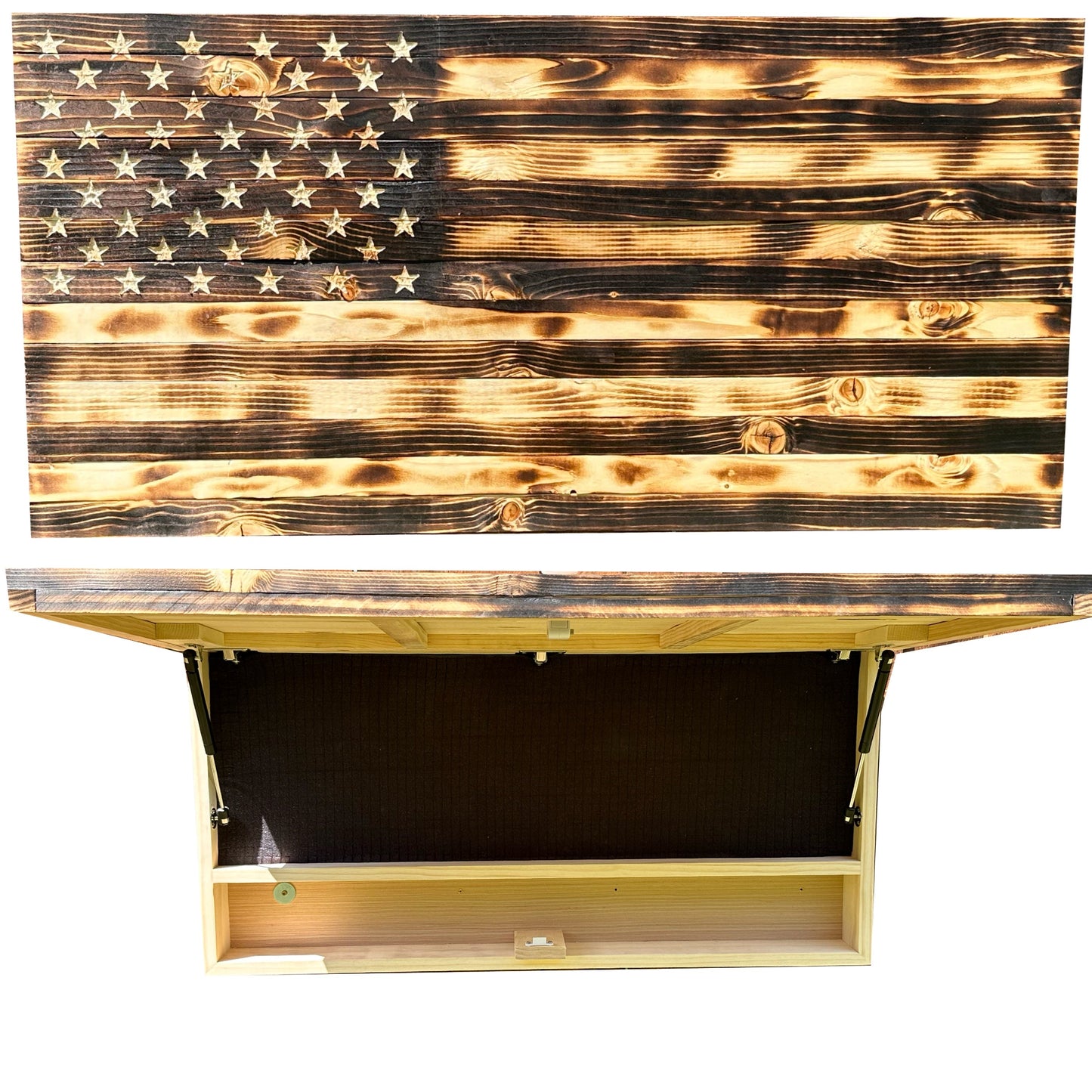 Large Decorative Secure Gun Cabinets
