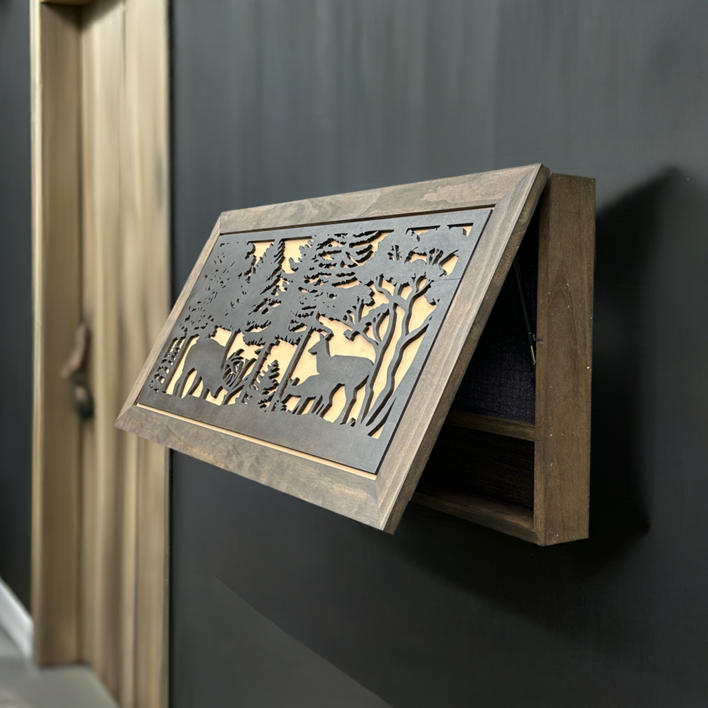 Large Decorative Secure Gun Cabinets