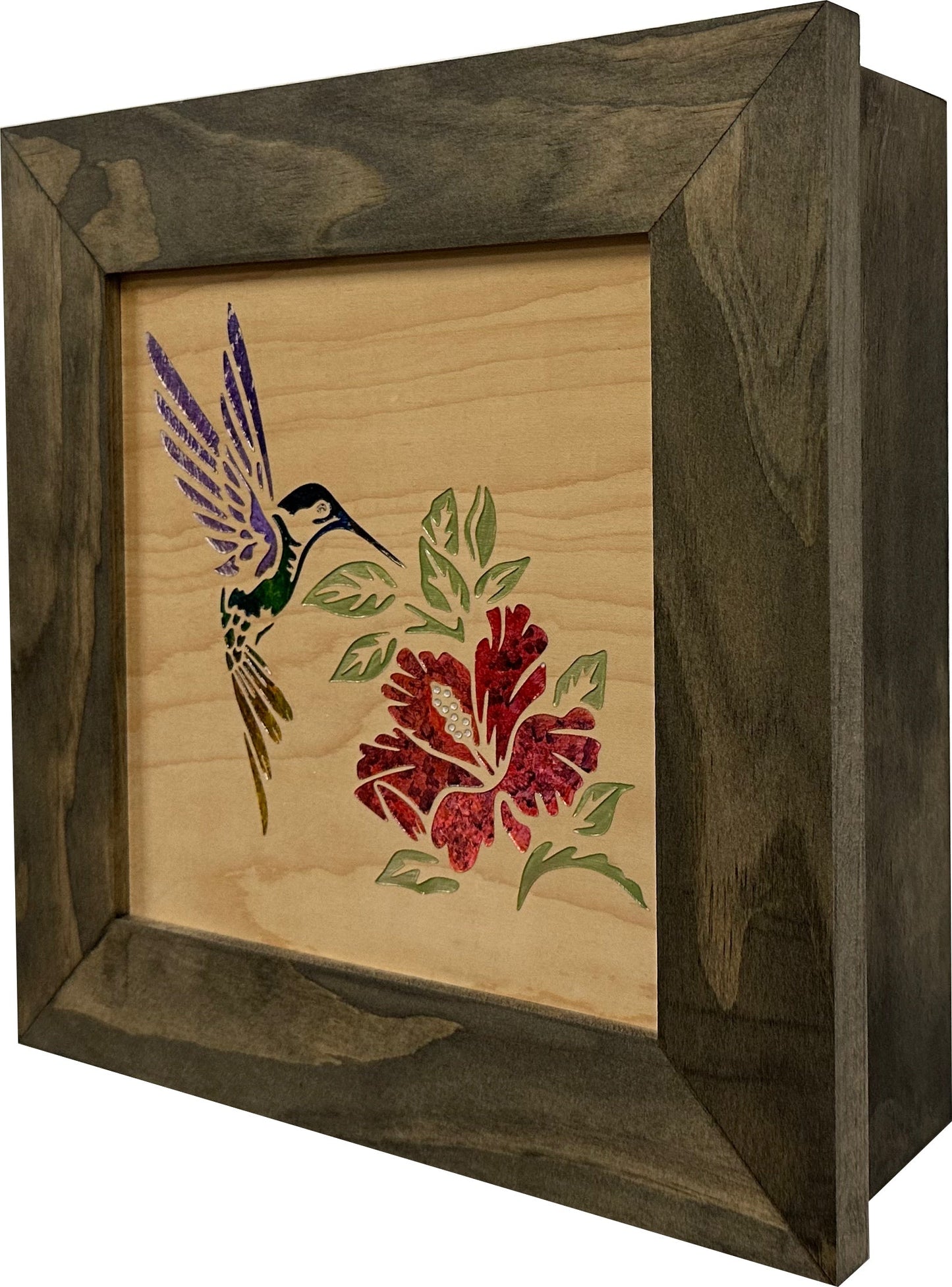 Hummingbird and Hibiscus