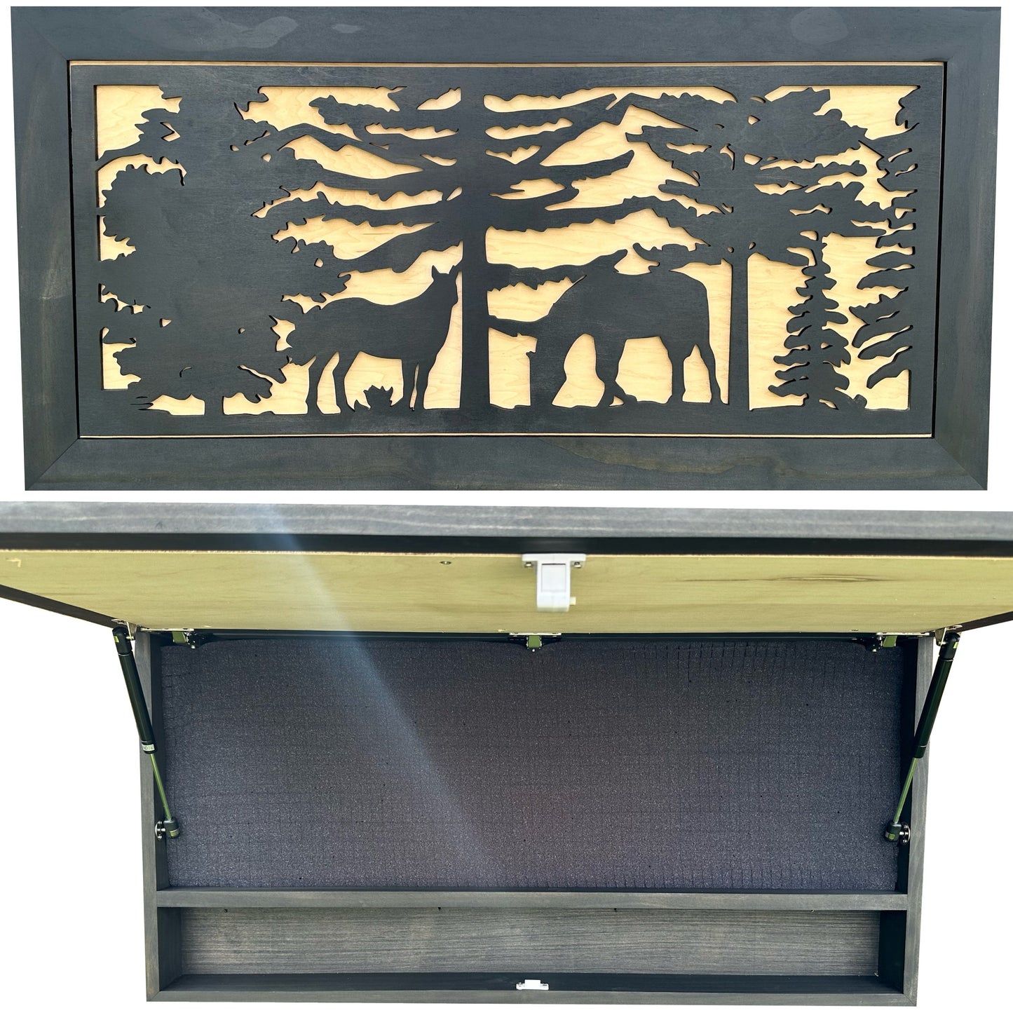 Large Decorative Secure Gun Cabinets