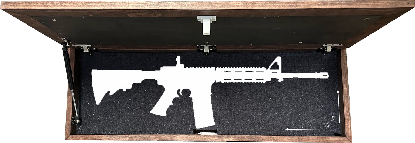 Large Decorative Secure Gun Cabinets