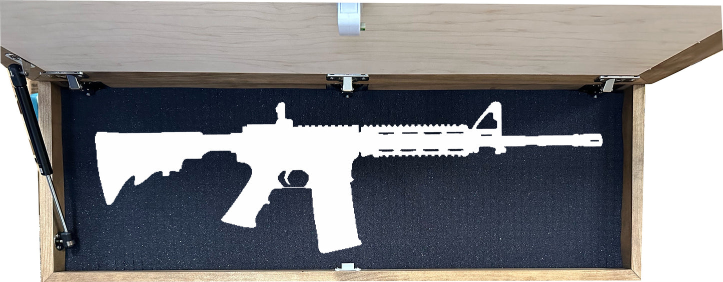 Large Decorative Secure Gun Cabinets