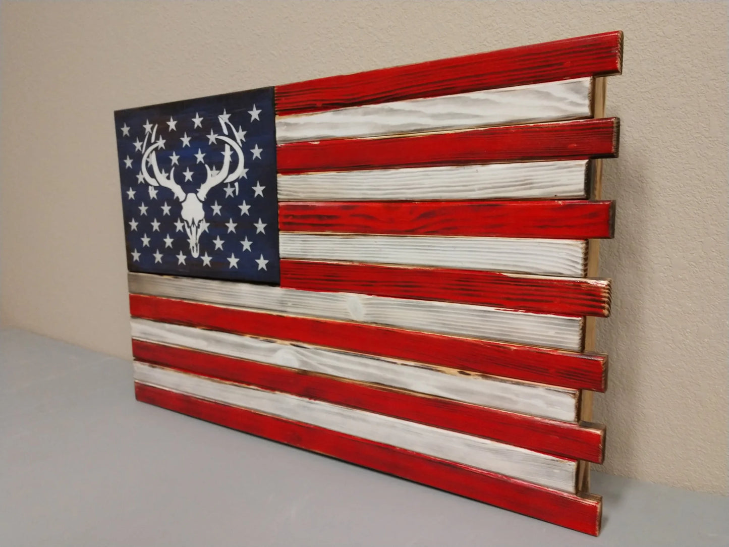 Small American Flag Gun Concealment Case – Single Compartment