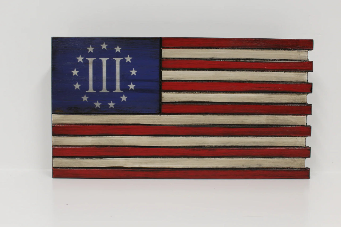 Small American Flag Gun Concealment Case – Single Compartment