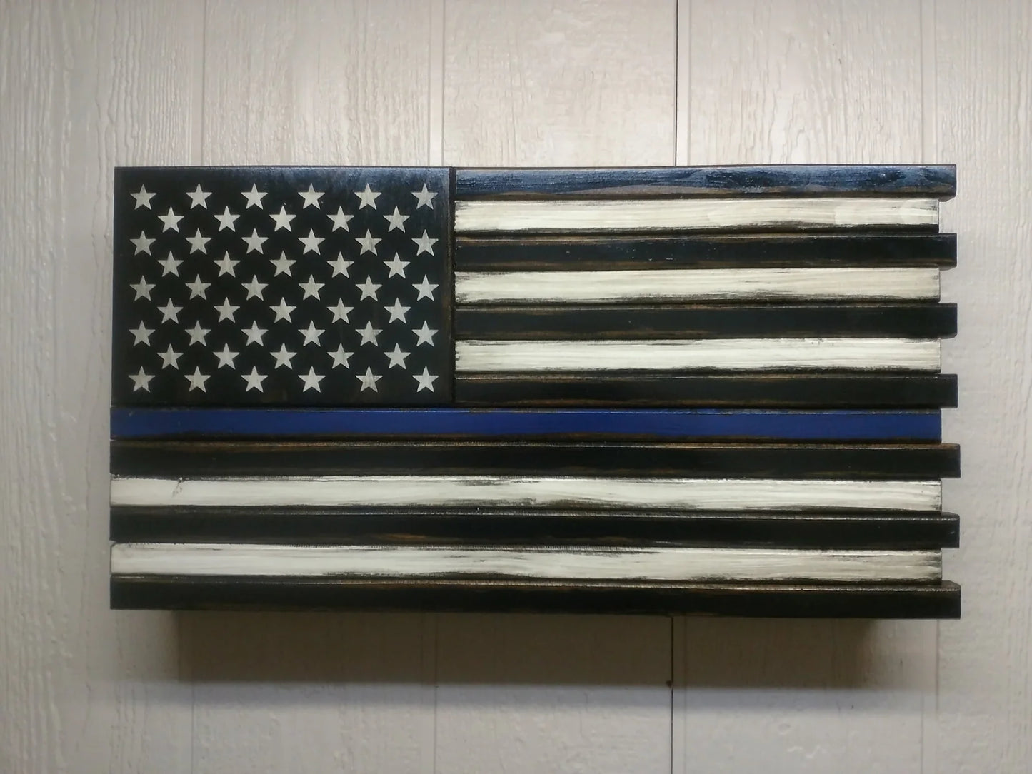 Small Dual Compartment American Flag Gun Concealment Case