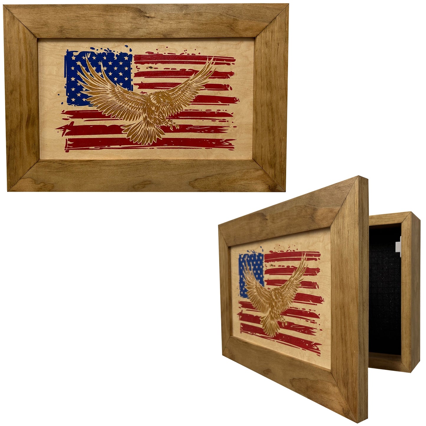 Decorative Wall-Mounted Secure Gun Cabinets