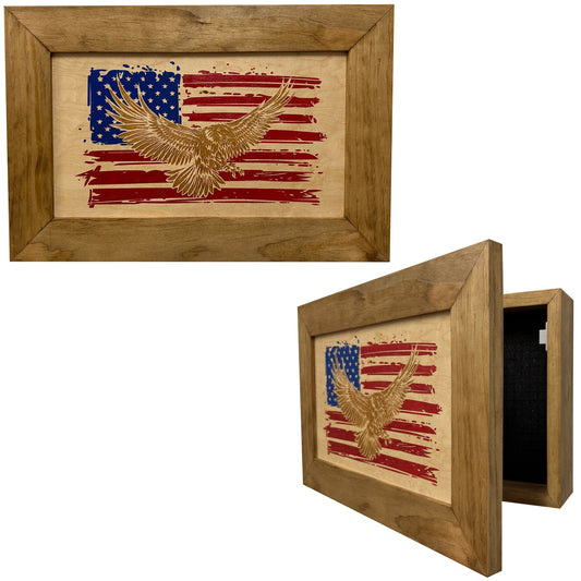 Decorative Wall-Mounted Secure Gun Cabinets