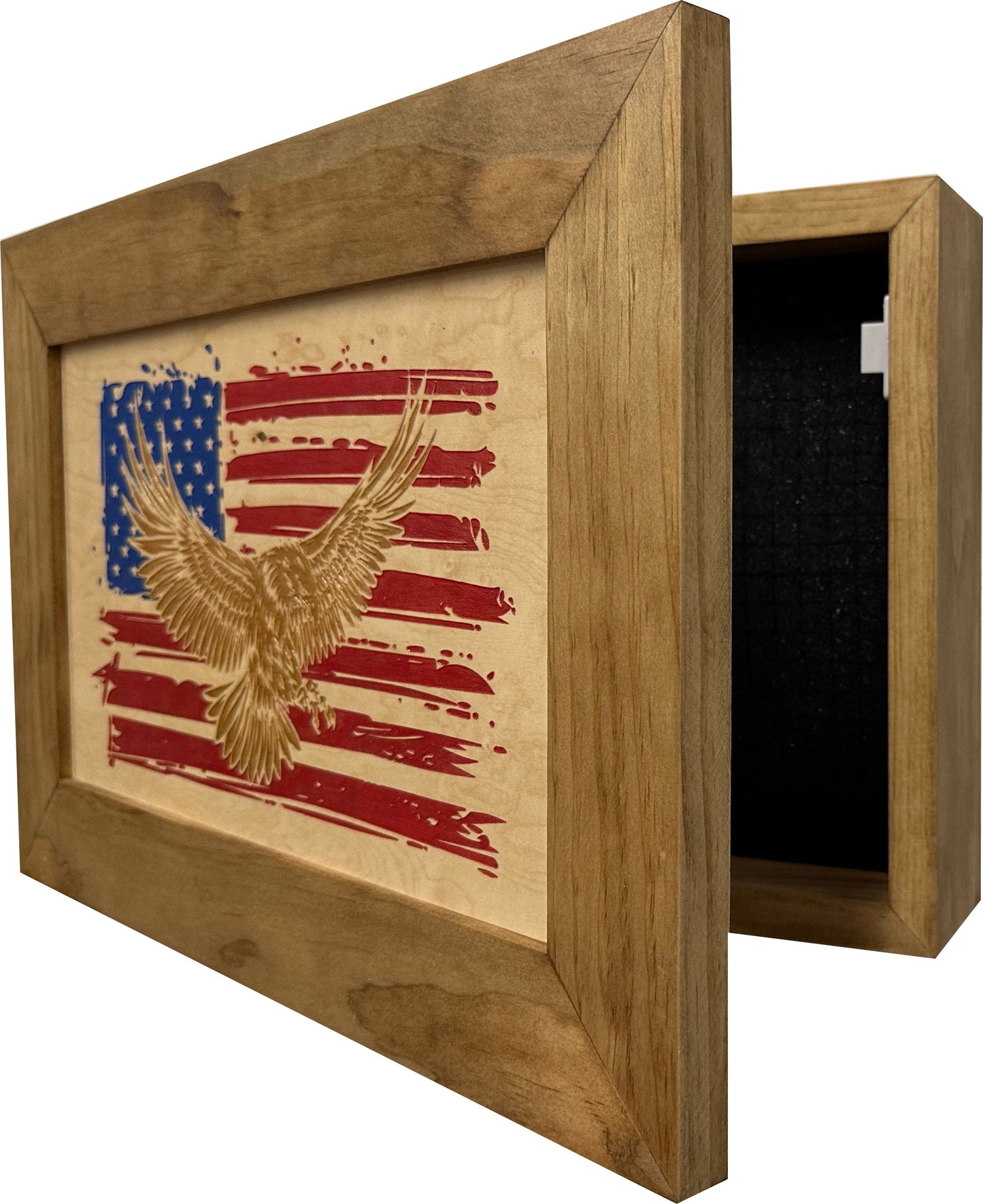 Decorative Wall-Mounted Secure Gun Cabinets