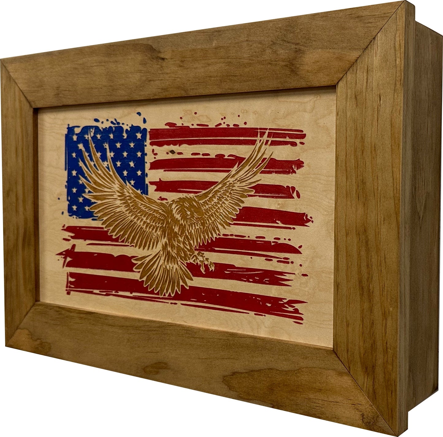 Decorative Wall-Mounted Secure Gun Cabinets
