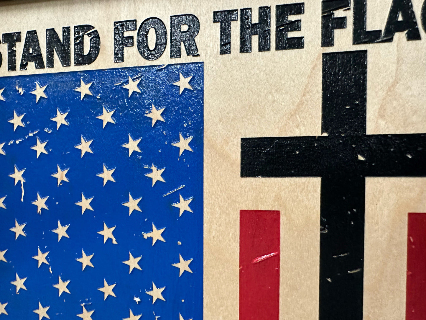 Stand For The Flag, Kneel For The Cross