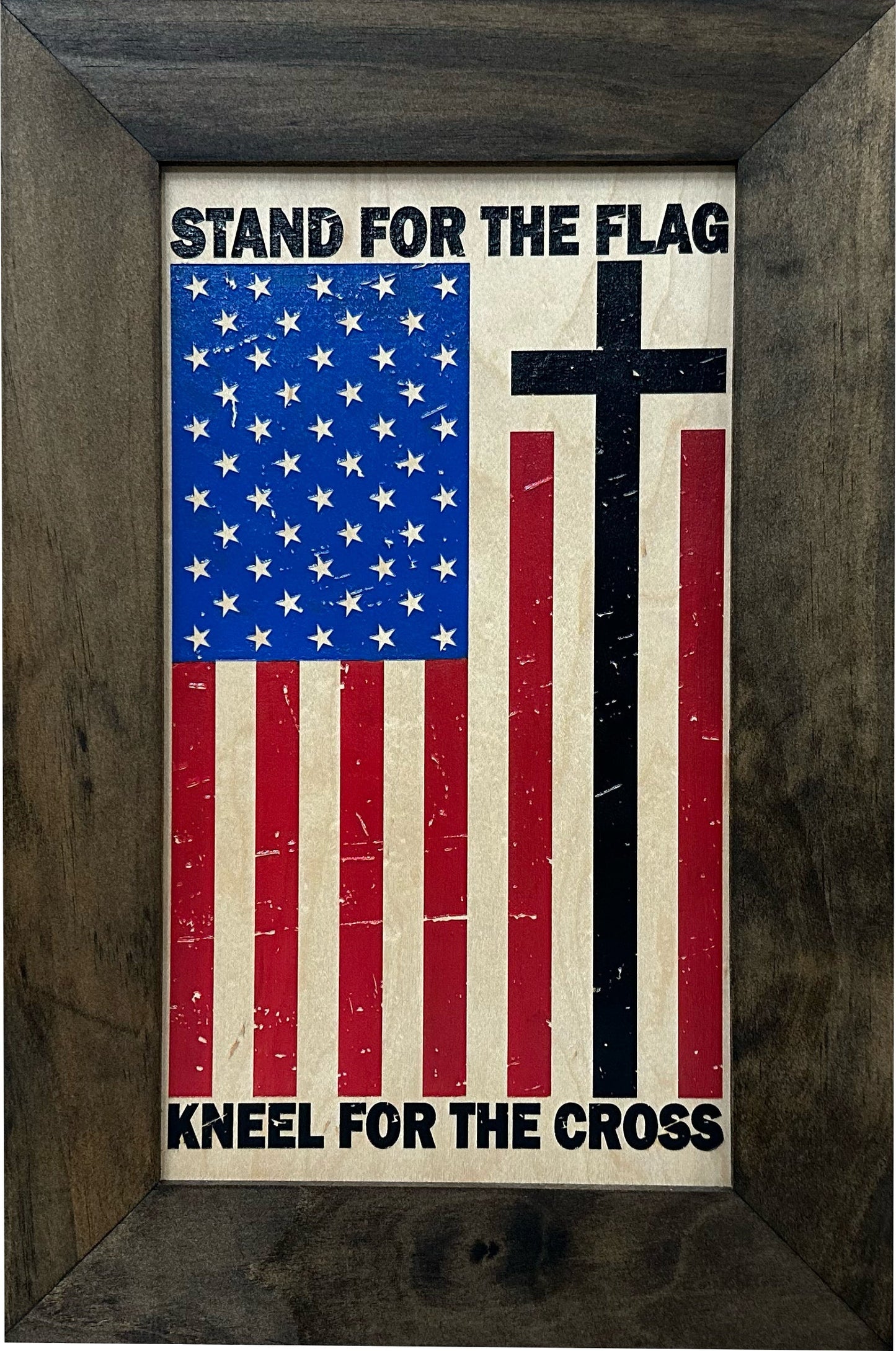 Stand For The Flag, Kneel For The Cross