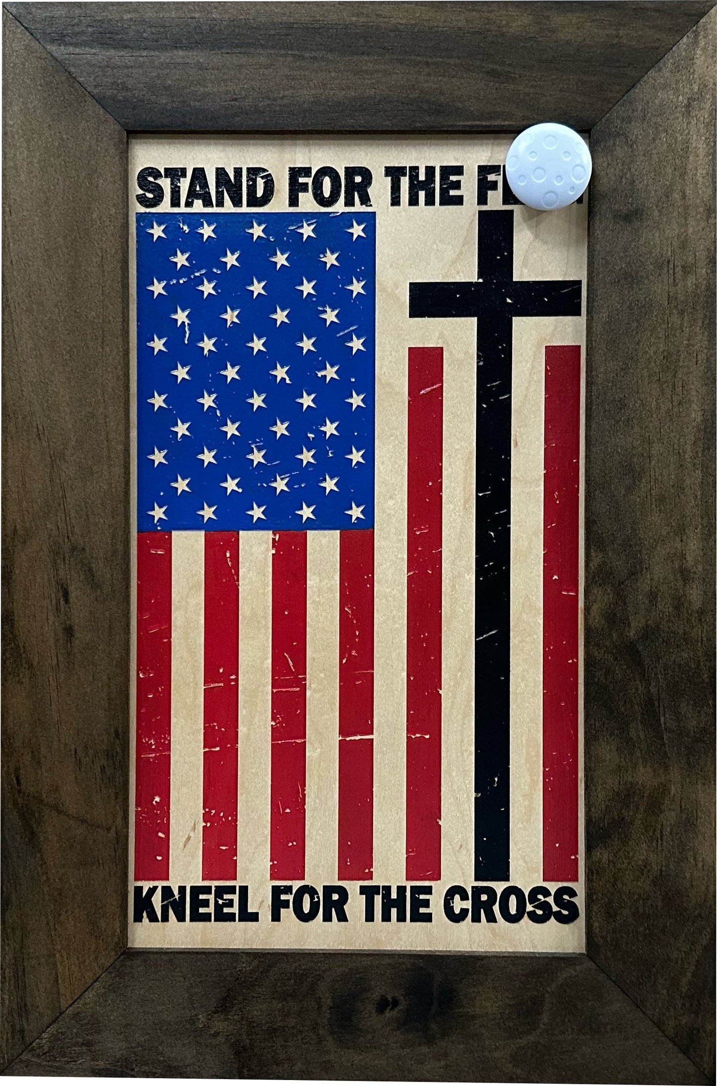 Stand For The Flag, Kneel For The Cross