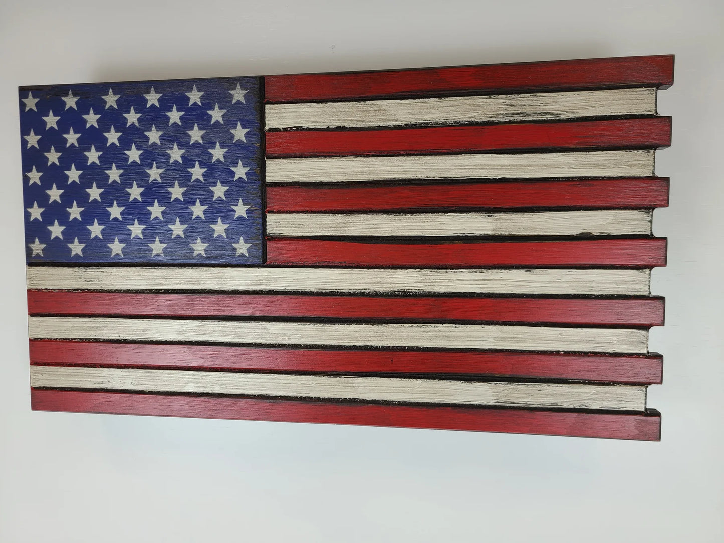 Small Dual Compartment American Flag Gun Concealment Case
