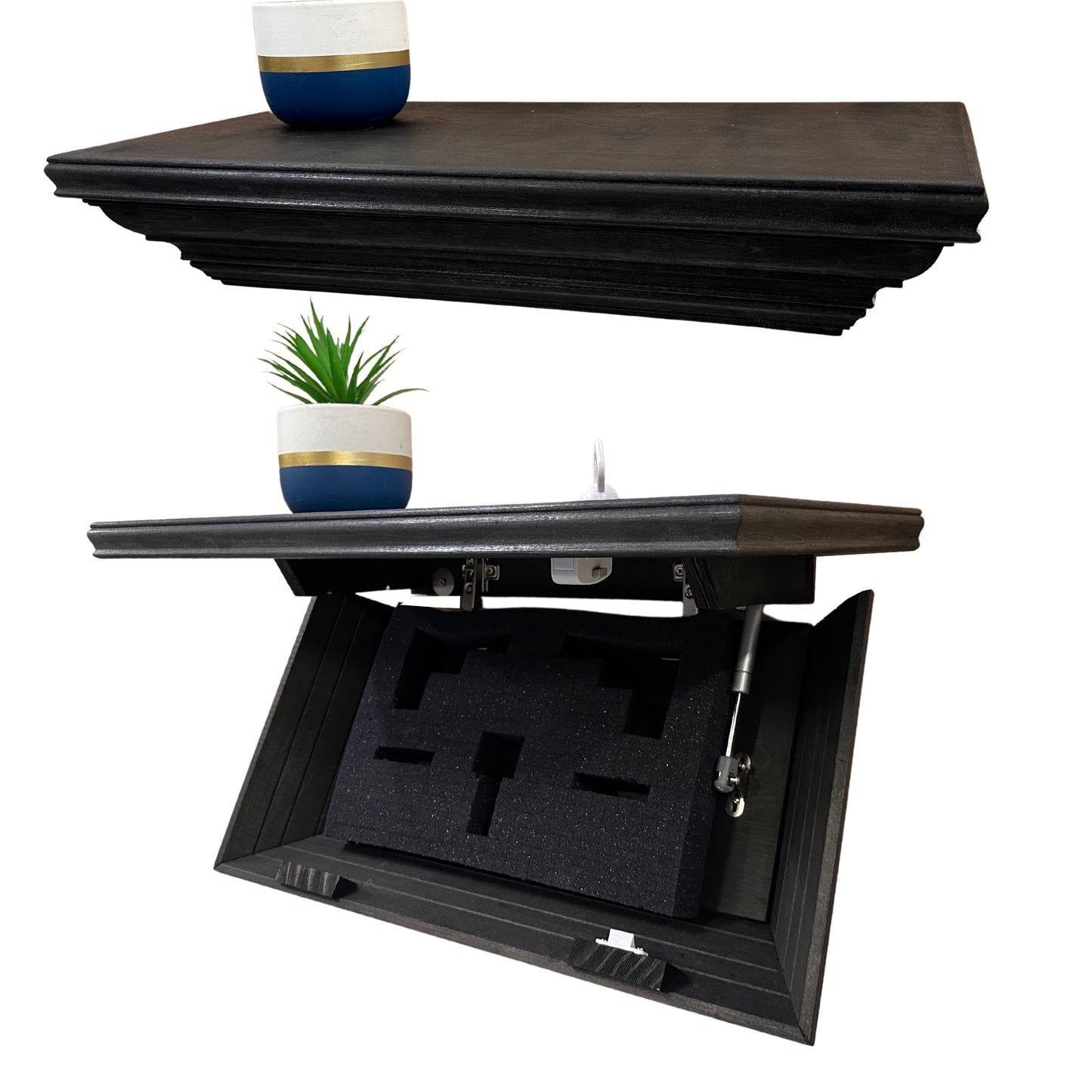Hidden Gun Shelf
