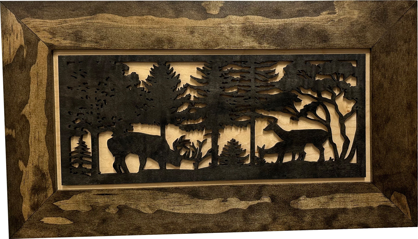 Deer Scene