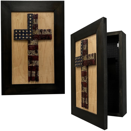 Faith Themed Gun Cabinets