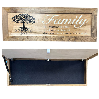 Large Decorative Secure Gun Cabinets