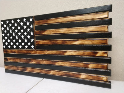 Deluxe 3-Compartment Gun Concealment Case – American Flag Designs