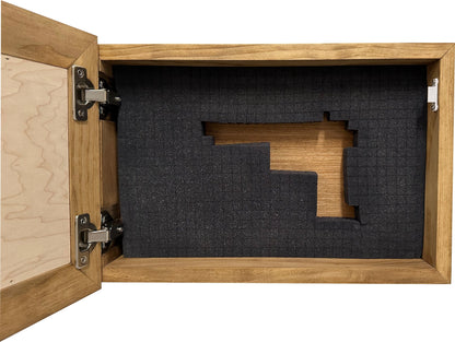 Decorative Wall-Mounted Secure Gun Cabinets