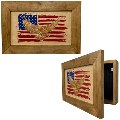 Decorative Wall-Mounted Secure Gun Cabinets
