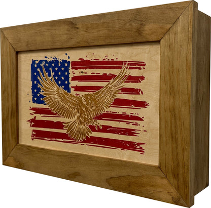 Decorative Wall-Mounted Secure Gun Cabinets