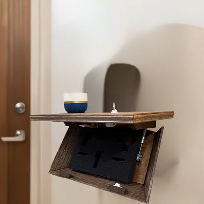 Hidden Gun Shelf